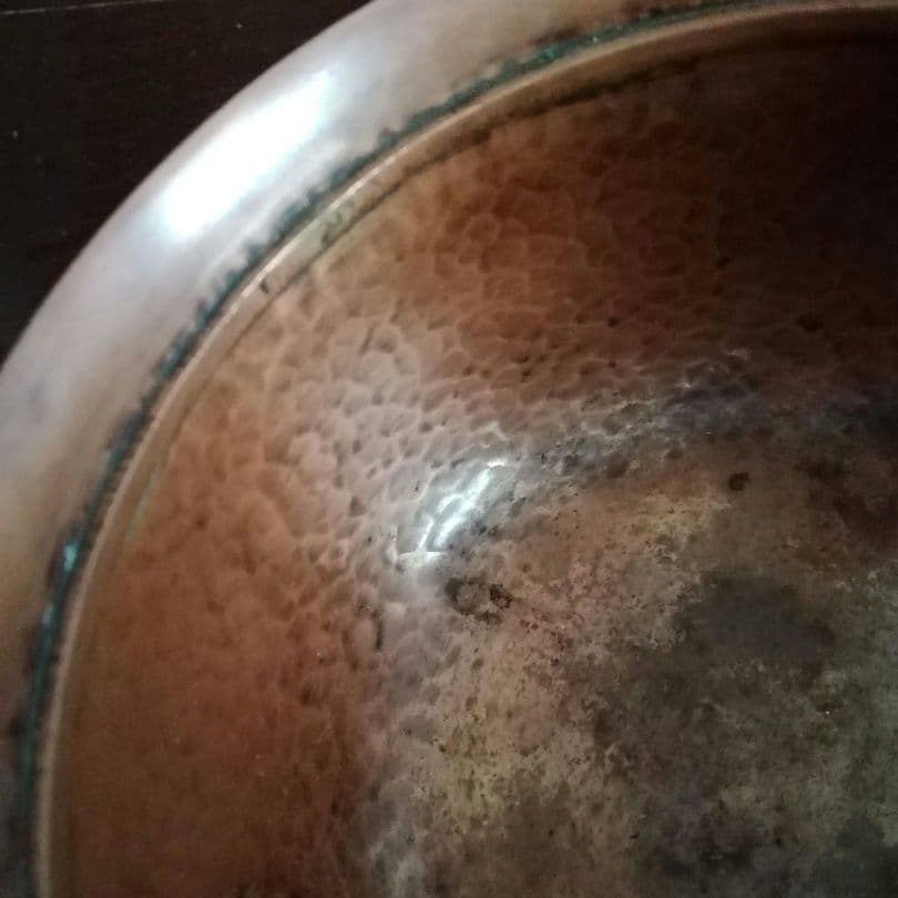 逸品　玉川堂　鎚起銅器　兎図紋　香炉　花活け　灰皿　和骨董　アンティーク