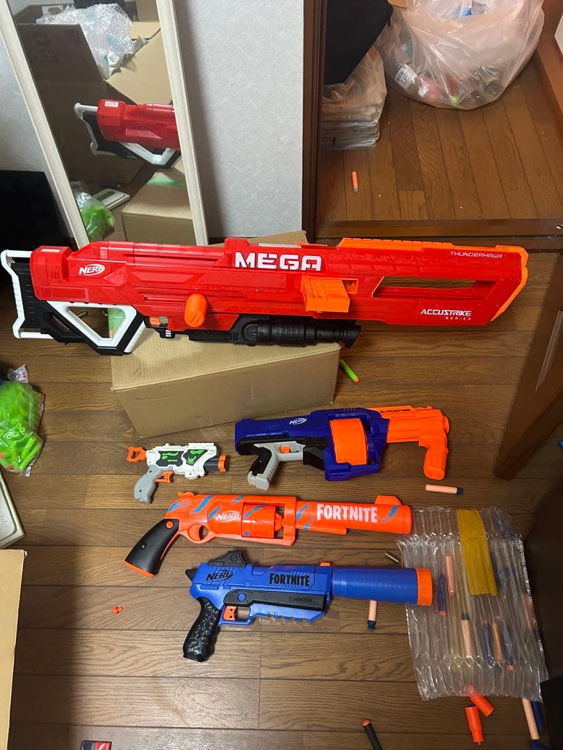 ナーフ5点セット＋ターゲット 楽天市場】LINE友達限定☆5%OFF＆P2倍！【最強配送】電子ターゲット