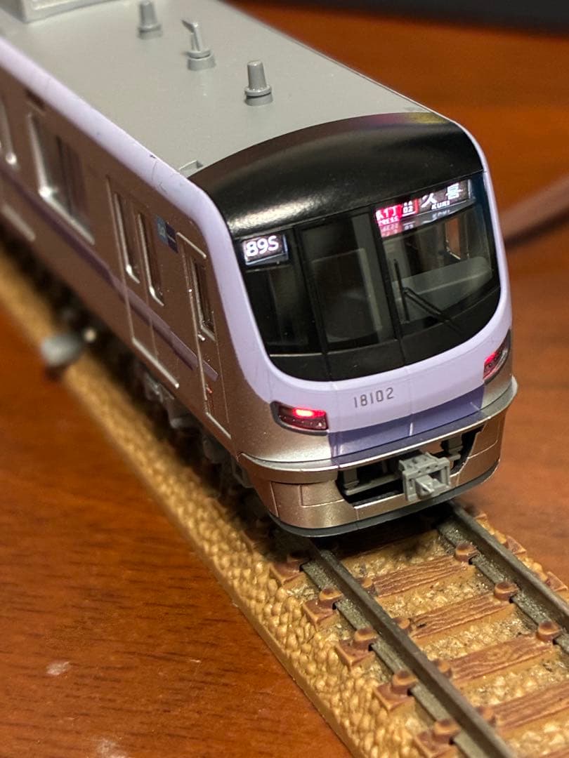 東京メトロ18000系10両 kato ライト点灯動力動作確認済 ジャンク品 半蔵門