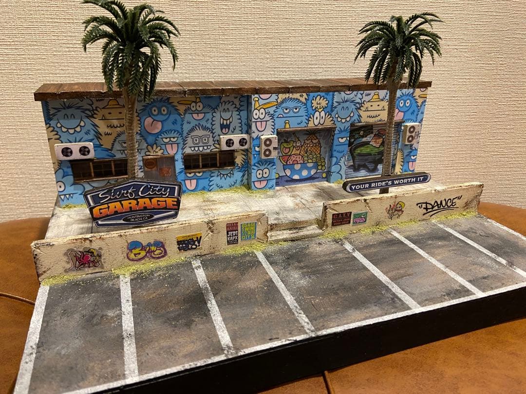 ジオラマ 1/64 【Surf City GARAGE】