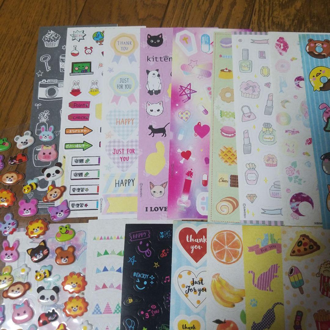 シールセット 大量セット シール いろいろ - メルカリ