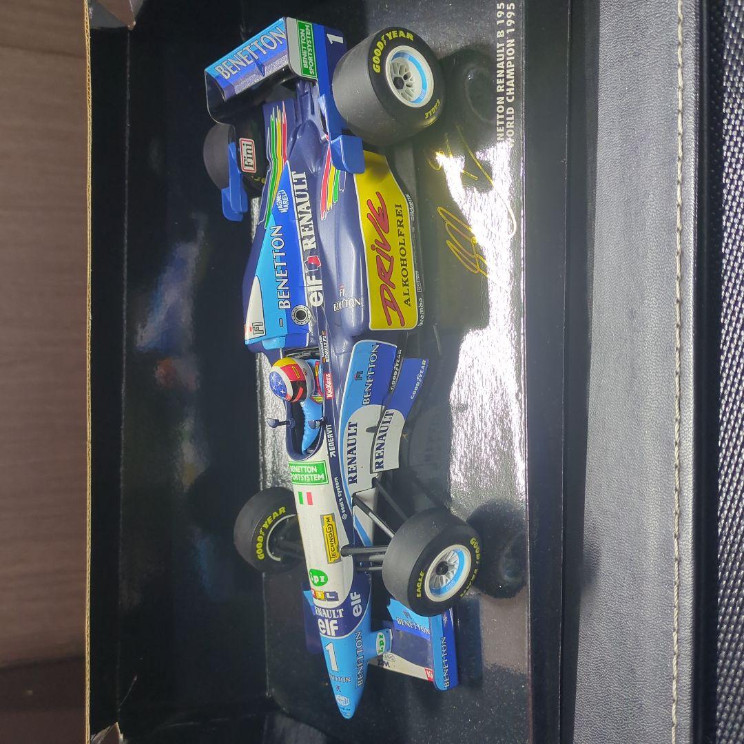 ベネトン B195 1/18 スケールモデル サイン入り
