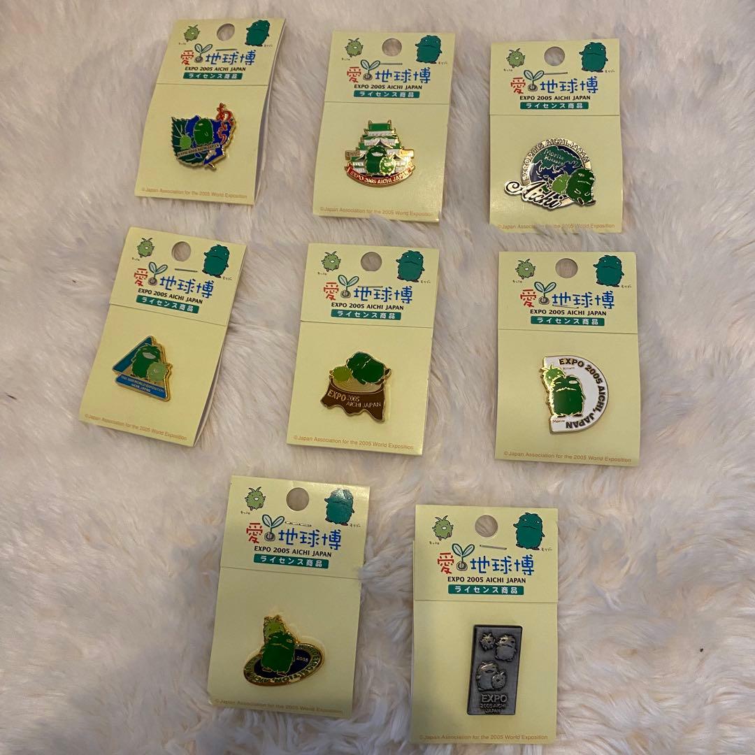 EXPO 2005 AICHI JAPAN ピンバッジセット 8個＋おまけ付き - メルカリ