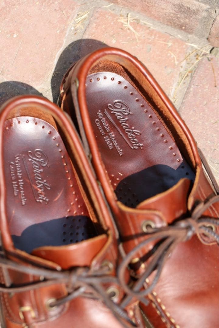 パラブーツ　バース　デッキシューズ　マリンシューズ　ボートシューズ