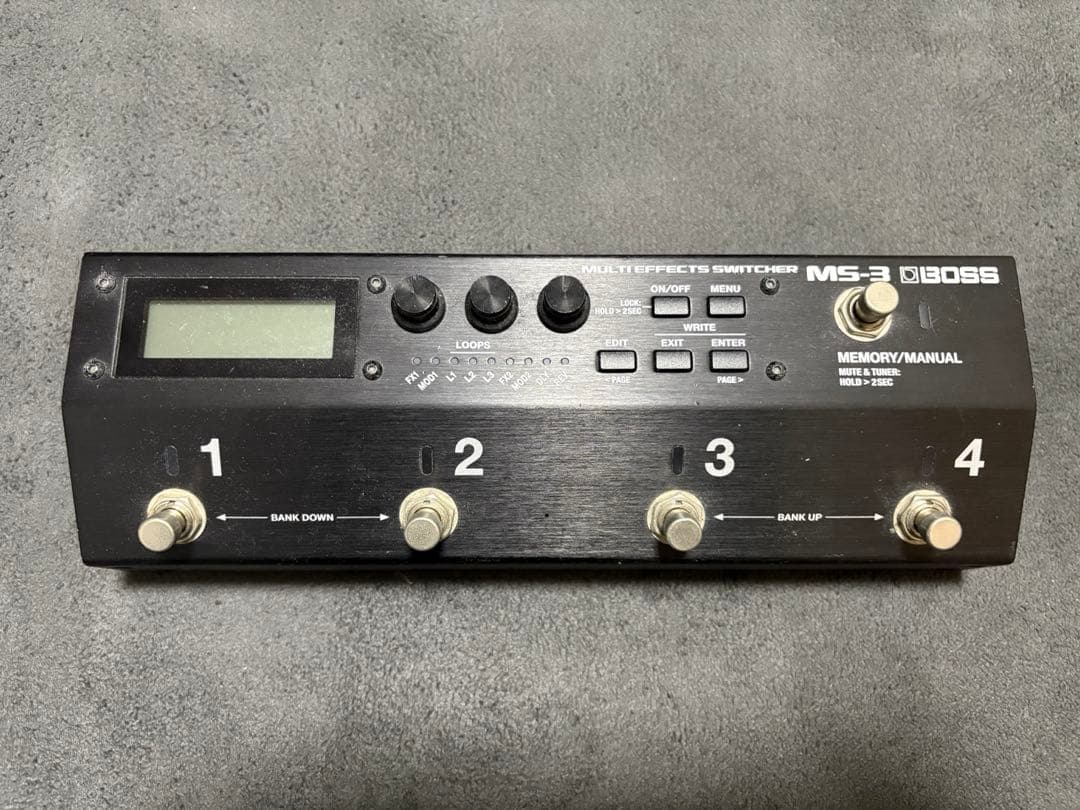 BOSS マルチエフェクトスイッチャー　MS-3