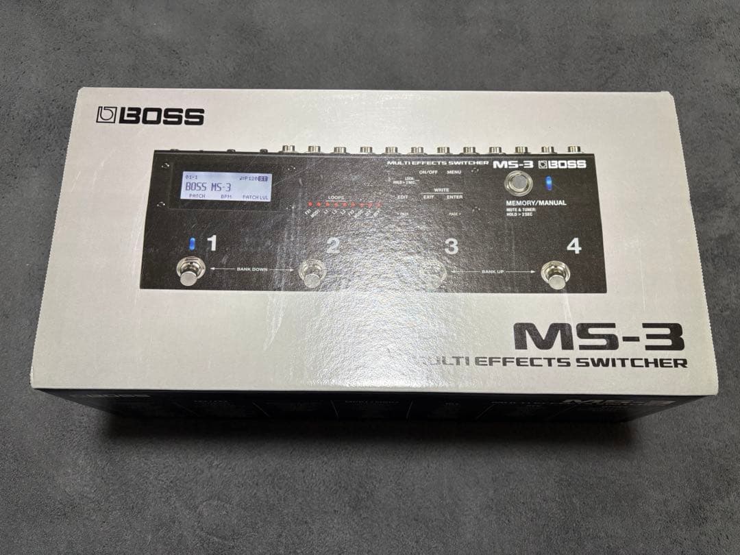 BOSS マルチエフェクトスイッチャー　MS-3