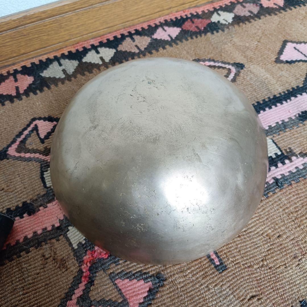 大きめ 24cm 本物 シンギングボウル 3点セット ヒーリング