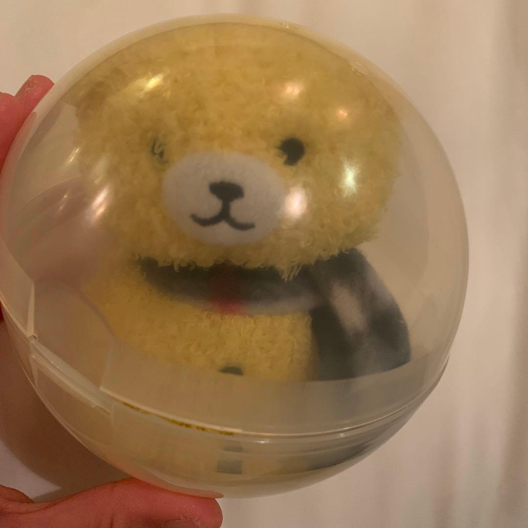 ハウステンボス 熊 くま 雪だるま 巨大ガチャ 雪だるまベア 黄色