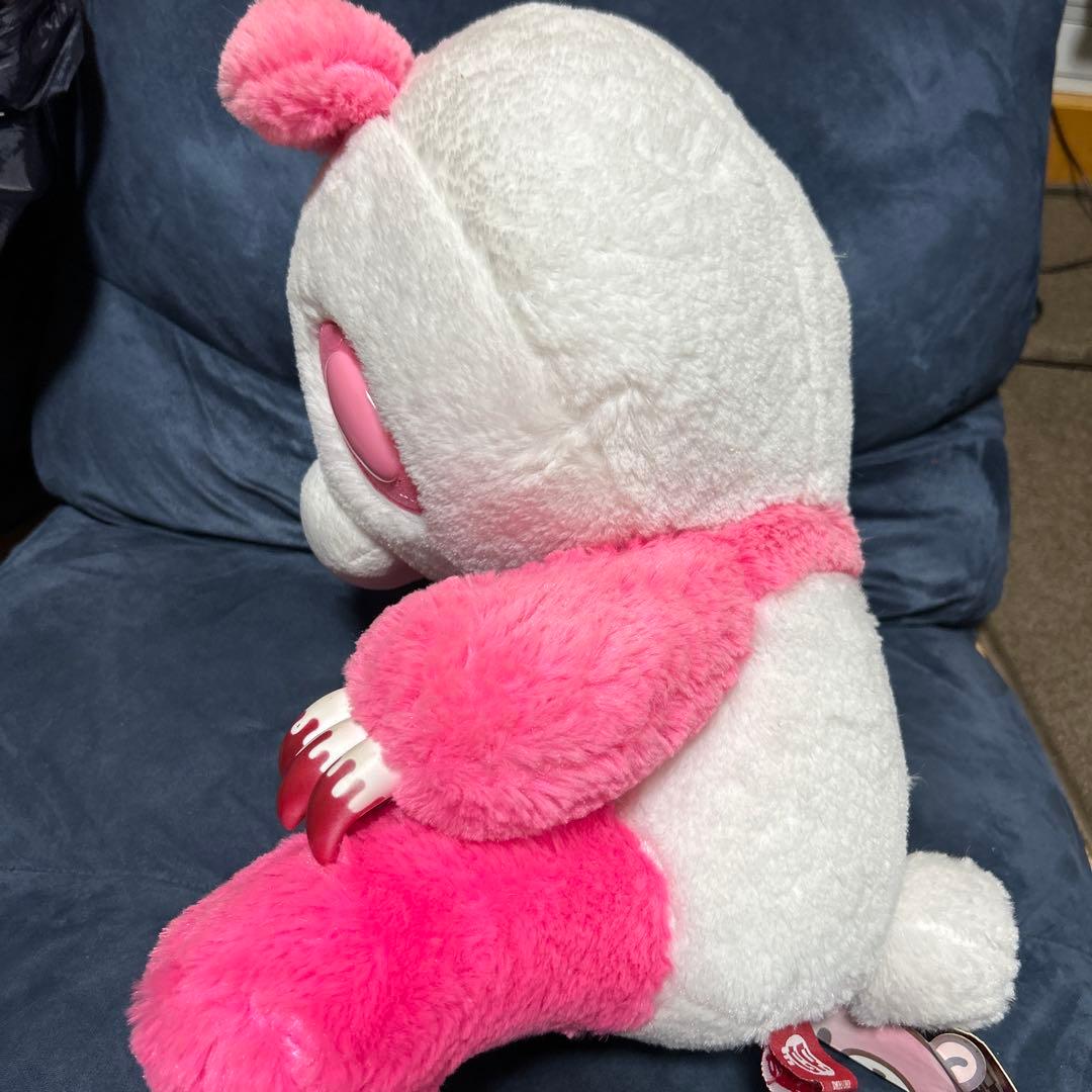 XL座　パンダトーングルーミーぬいぐるみ パンダトーンピンク