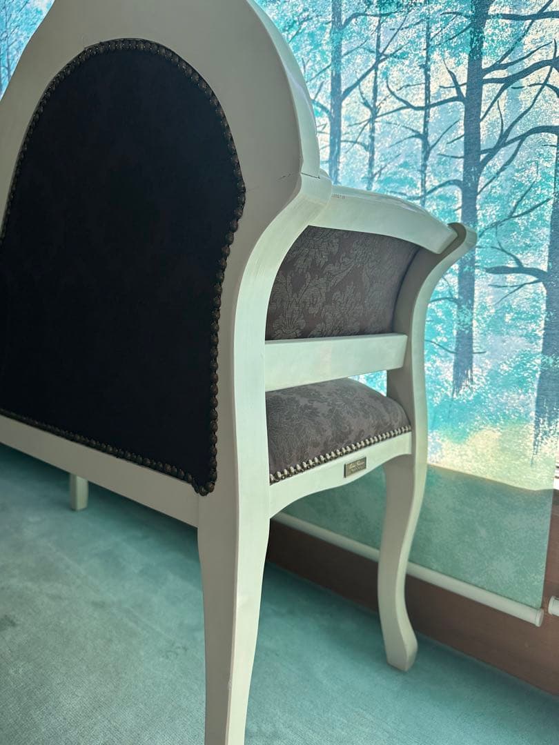 イタリア家具 ヨーロッパ家具 イタリア製家具 電話台付ベンチ アンティーク