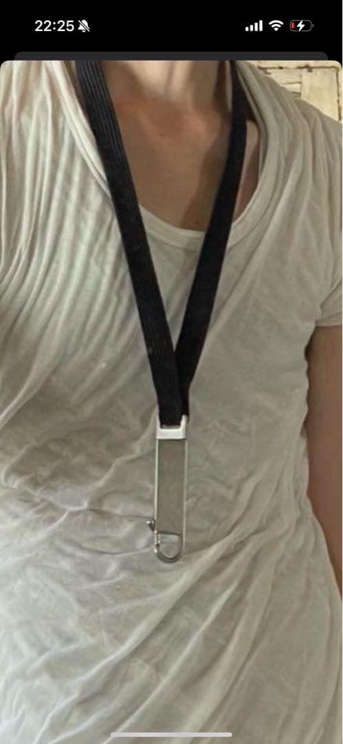 Rick Owens 25SS ネックストラップ　キーホルダー　ネックレス