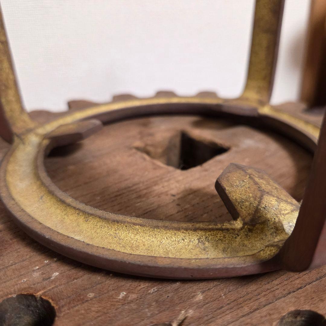 五徳 三つ足 3本足 竈子 五徳 鋳物 ぽってり 古道具