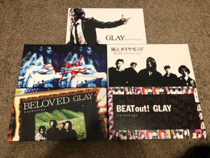GLAY BELOVED カード直筆サイン入り