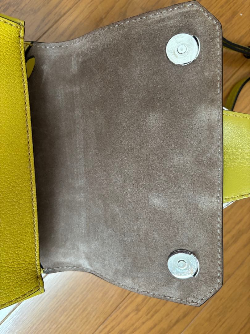 JIMMY CHOO イエローショルダーバッグ