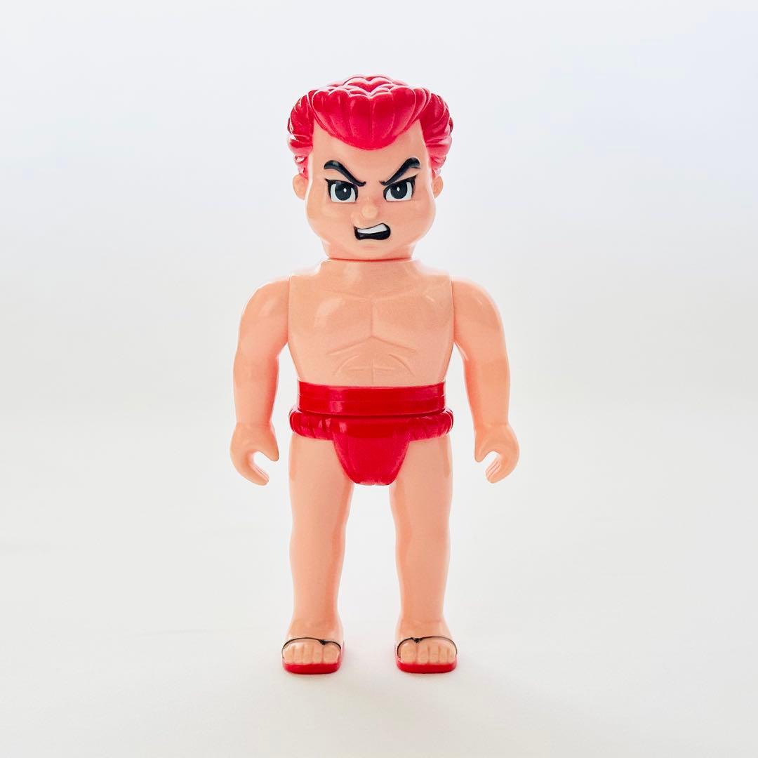 【希少×美品】ゴッコ堂 セサミストリート 気合田くん エルモver. ソフビ