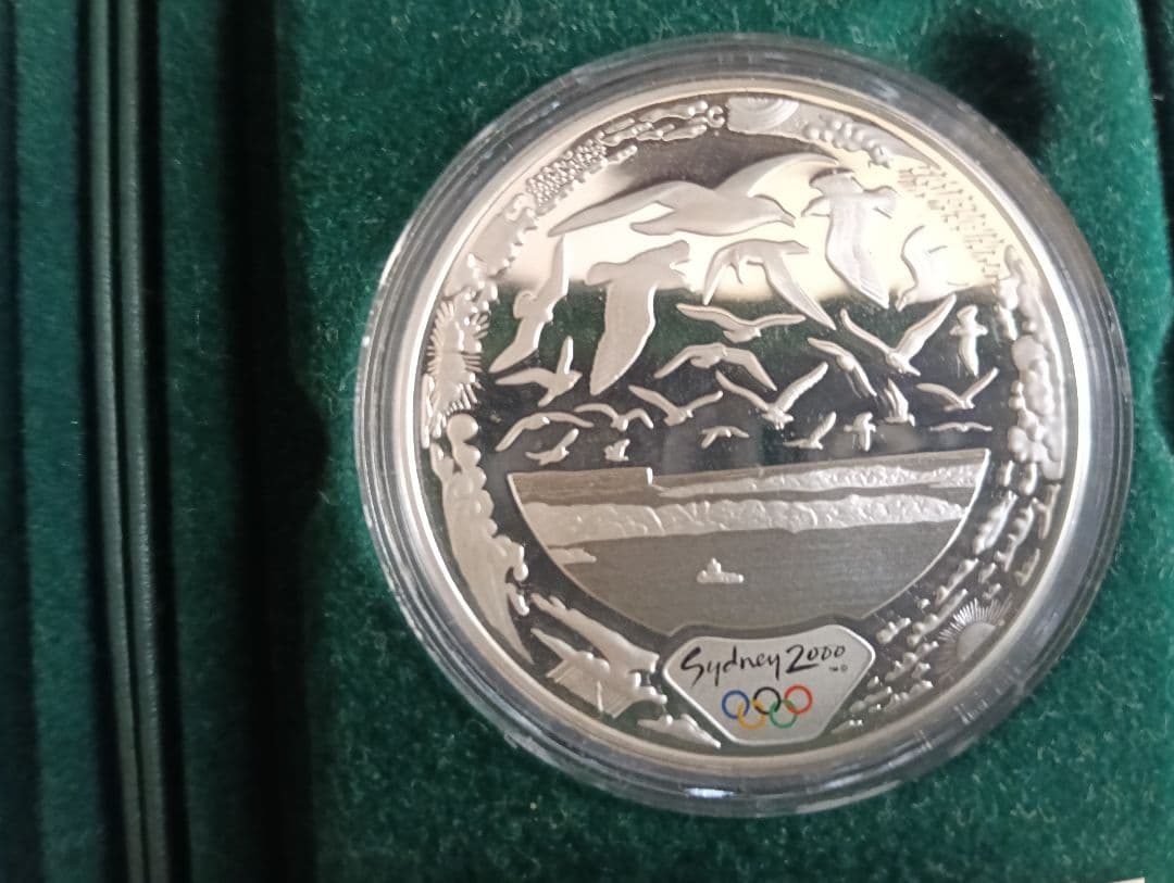 シドニーオリンピック公式記念銀貨６セット【２】純銀.999 総重量217g
