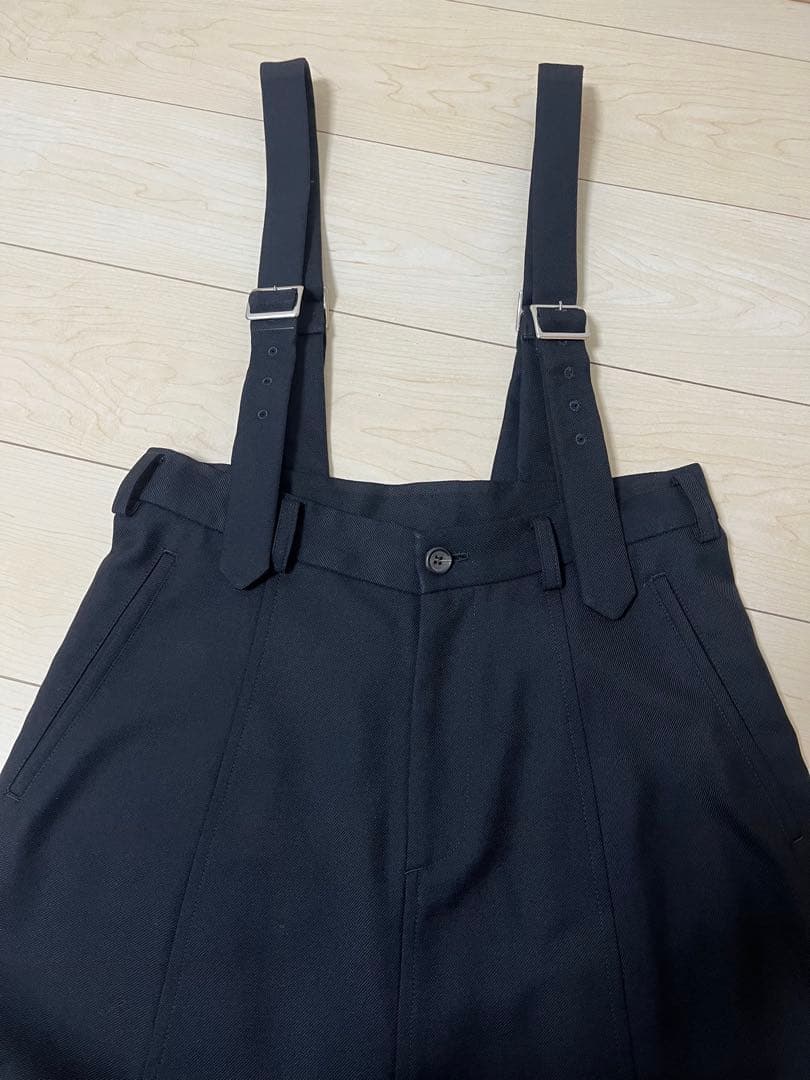 コムデギャルソンコムデギャルソン　吊りサルエルパンツ　ネイビー