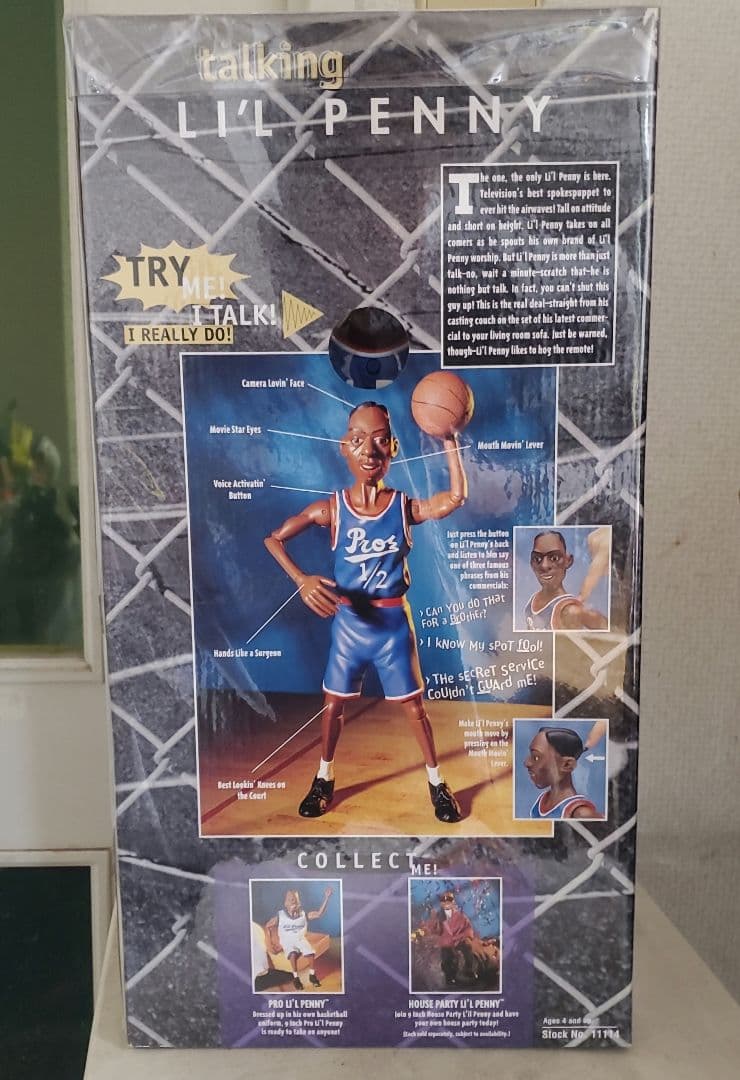 90s　Li'l Penny NBAリトルペニー　トーキングフィギュア　NIKE