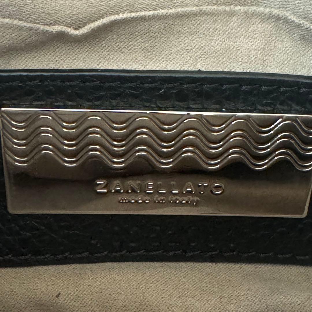 ZANELLATO】ザネラート　ポスティーナ　ベイビー　バッグ　ブラック