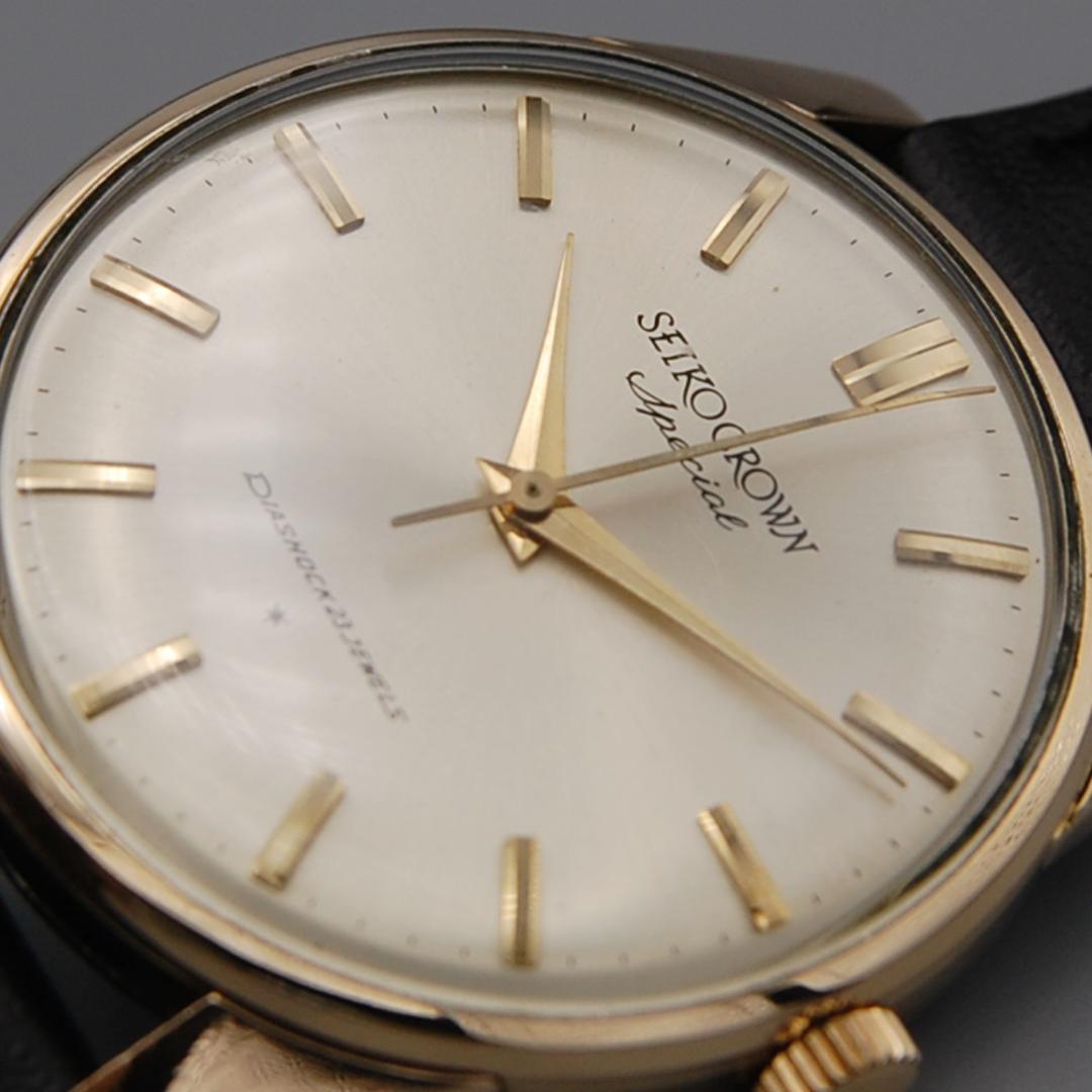 【OH済み】セイコー クラウンスペシャル 手巻き時計 アンティーク【美品】