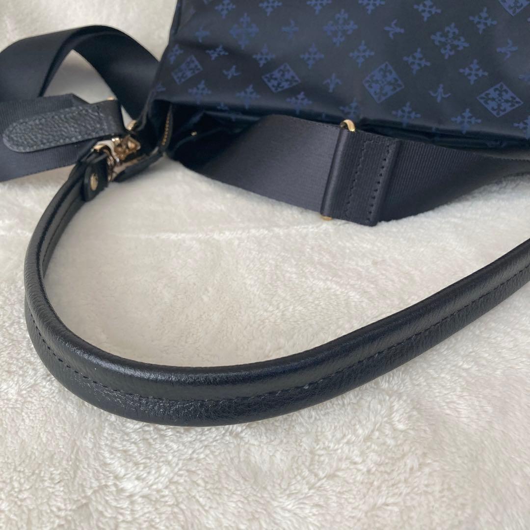 russet ラシット 2WAYショルダーバッグ ネイビー ブラック