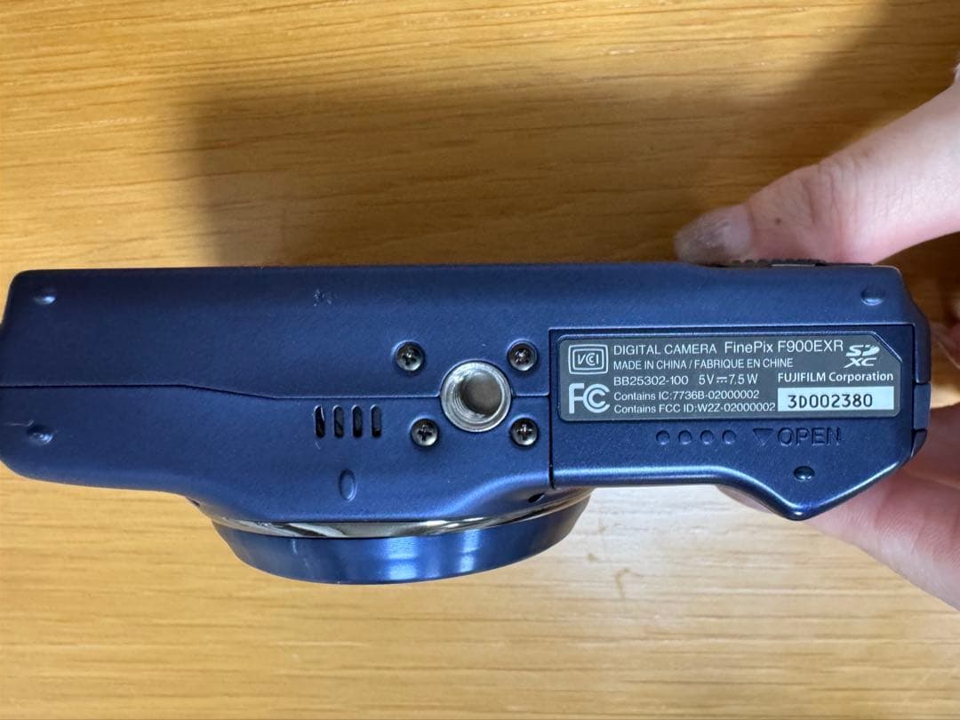 ジャンク品 Fujifilm FinePix F900EXR ネイビーブルー