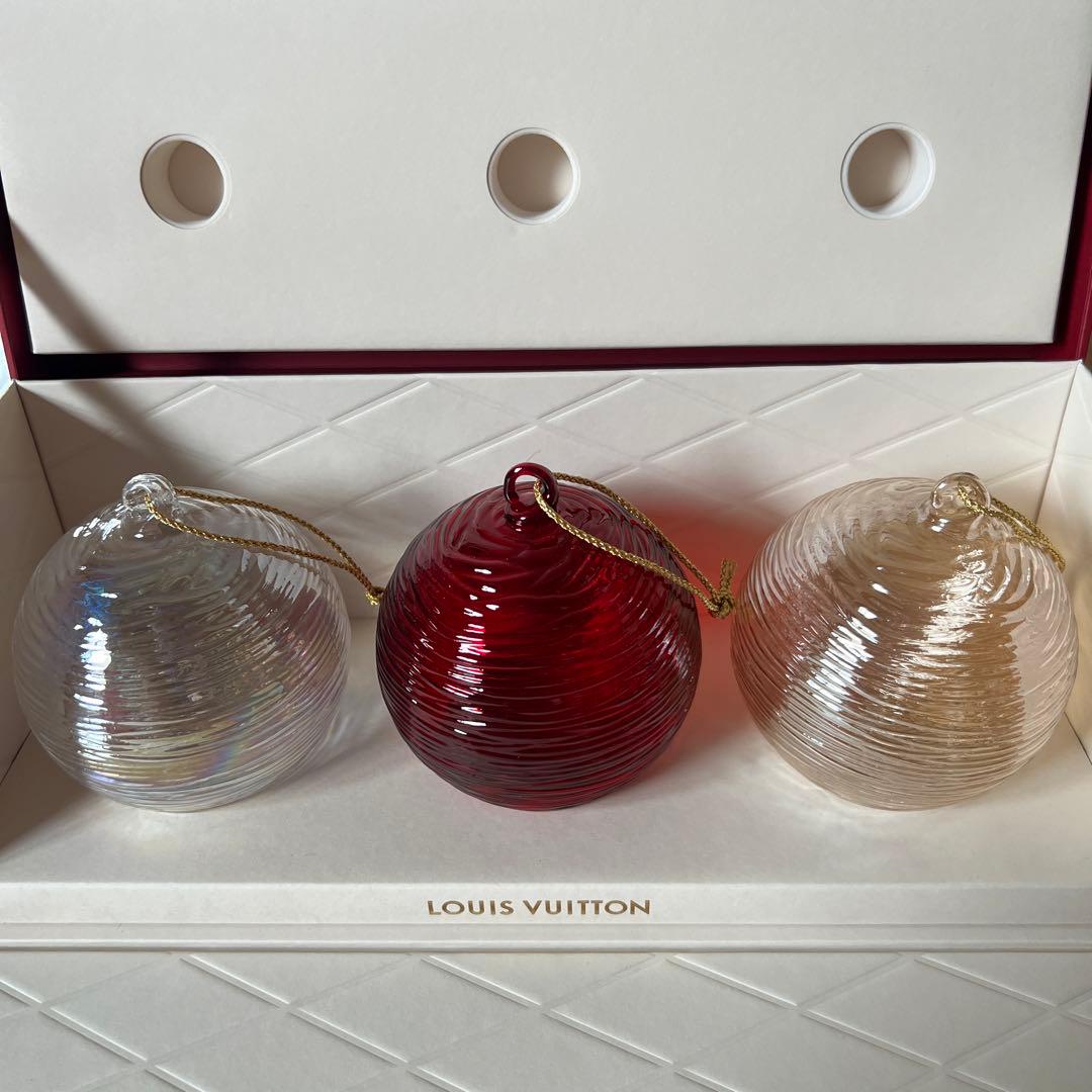 LOUIS VUITTON ルイヴィトン ノベルティ オーナメント 3点セット
