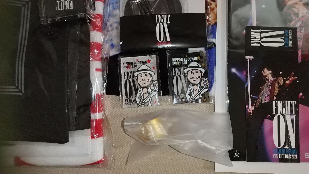 コレクション整理中！　矢沢永吉　FIGHT ONグッズセット