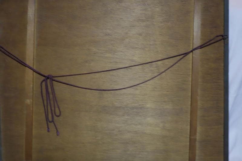 日本画　　花　牡丹　額装 額71cm×65ｃｍ 　美術品　深谷  2252