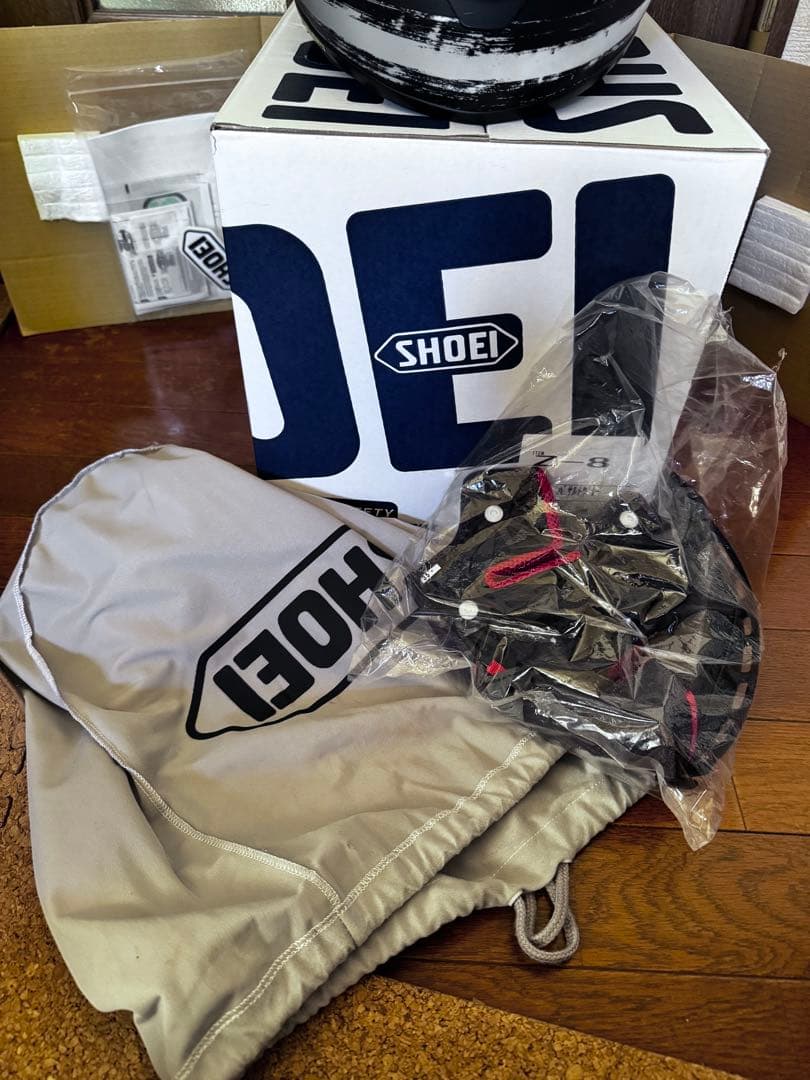 SHOEI Z-8 ヘルメット フルフェイス DEDICATED2 星条旗 L