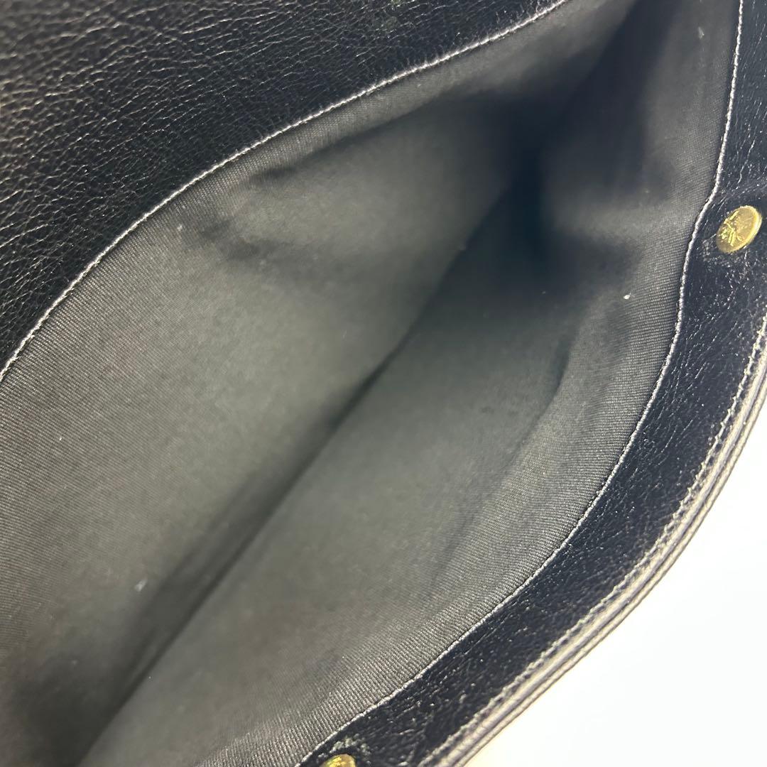 【美品】イルビゾンテ　トートバッグ　ビジネスバッグ　ブリーフケース　ロゴ　型押し