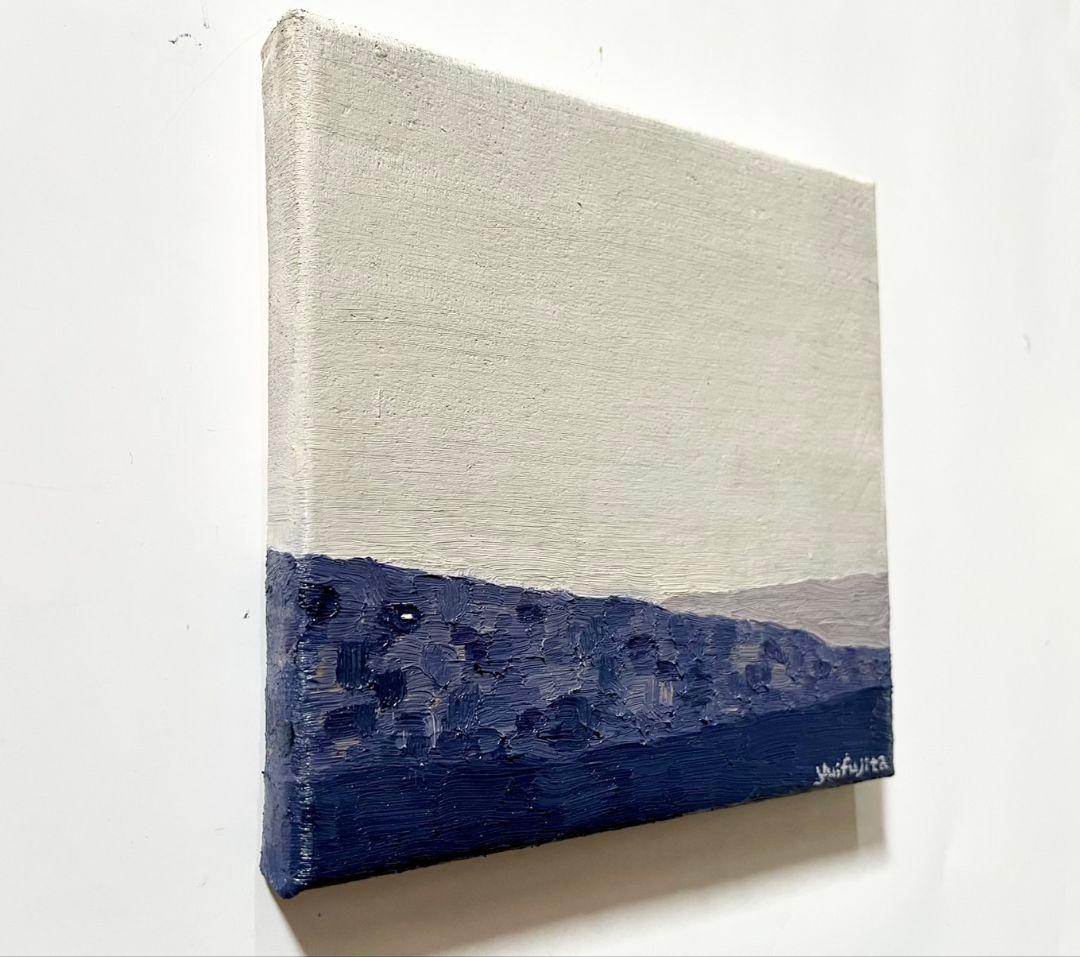 油彩画　小さな灯り