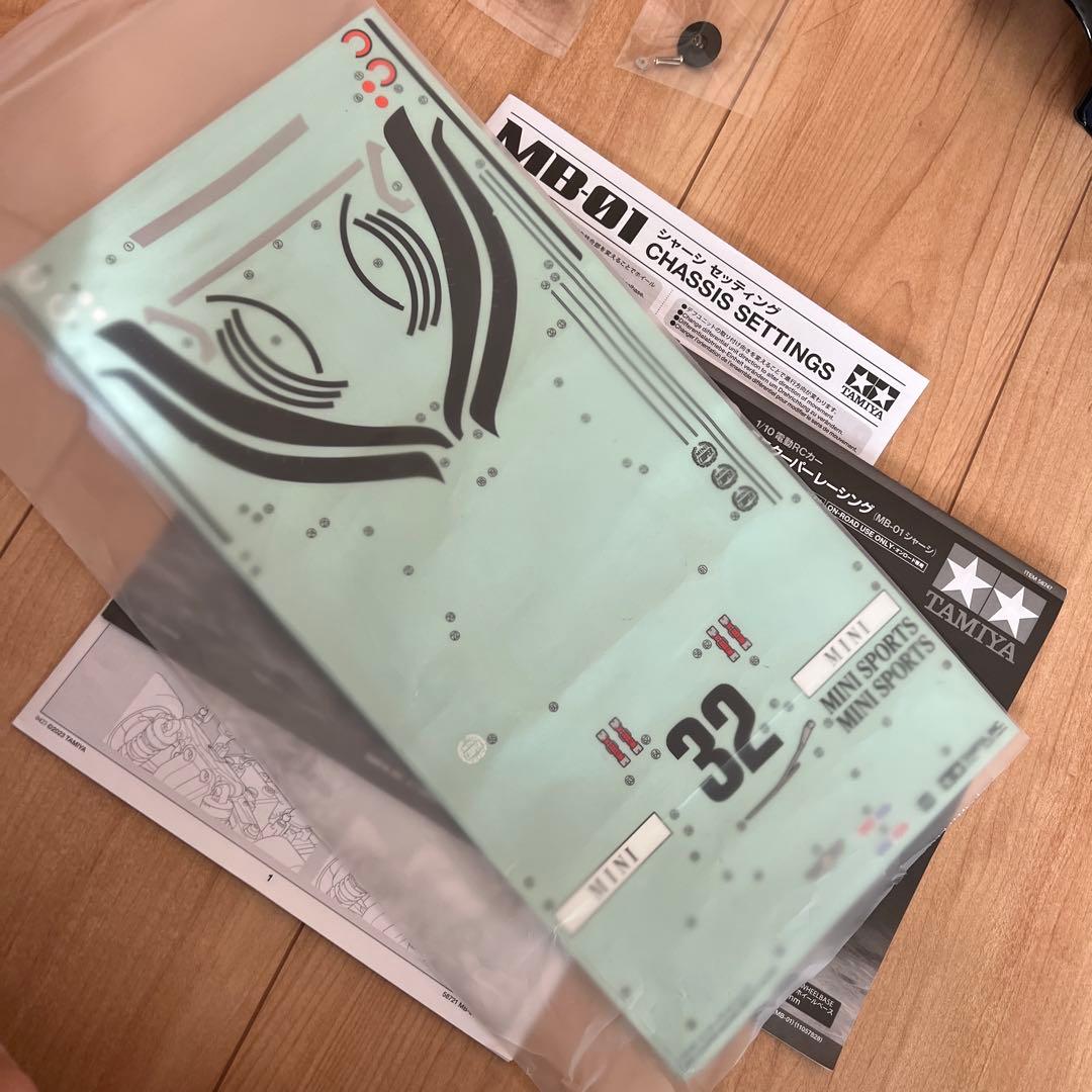 ユ*☆様 タミヤ ミニクーパー MB-01 未走行完成品⭐︎★