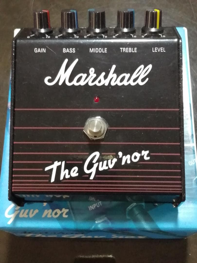 Marshall The Guv’nor　マーシャル ガバナー 箱付き エフェクター Marshall The Guv'nor-マーシャル ガバナー- : 六弦先生