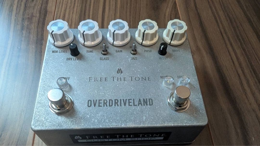 FREE THE TONE OVERDRIVELAND ギターエフェクター