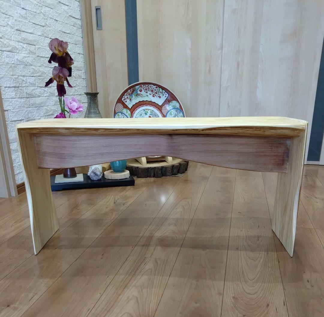 杉のベンチ65 Rin様専用❕座面は杉の模様が綺麗、