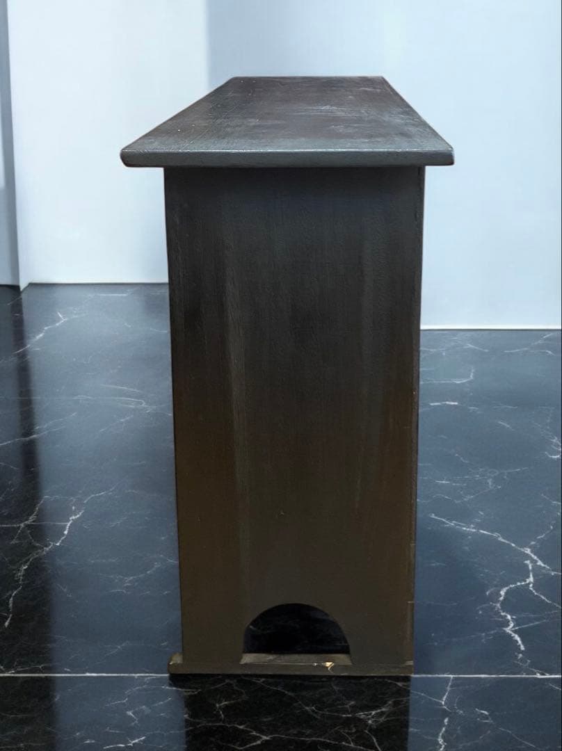 雰囲気のよいアンティーク家具☆飾り棚 箪笥 時代物の錠前付き