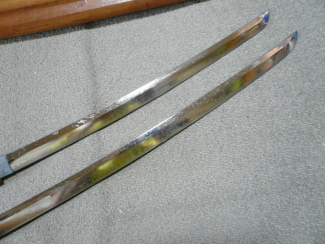 模造刀 日本刀 大小2本 白鞘 刀 脇差