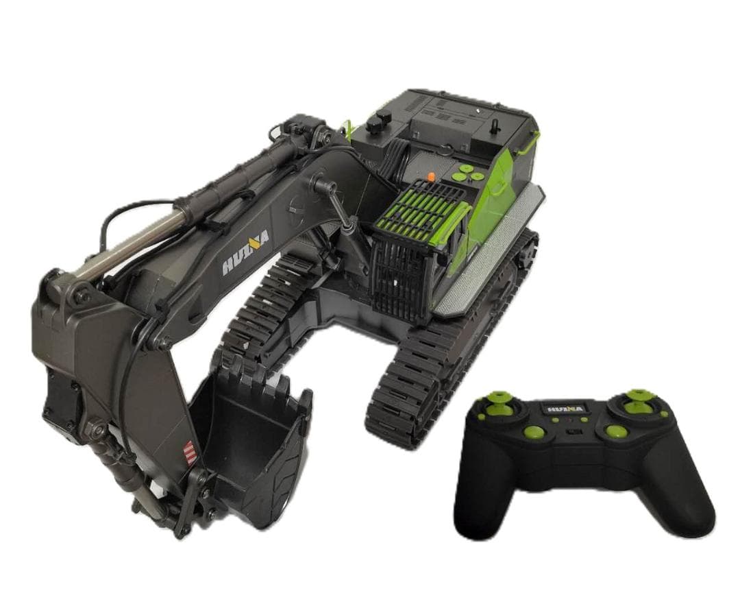 HUINA 1593 1/14サイズパワーショベルラジコン　アタッチメント付き