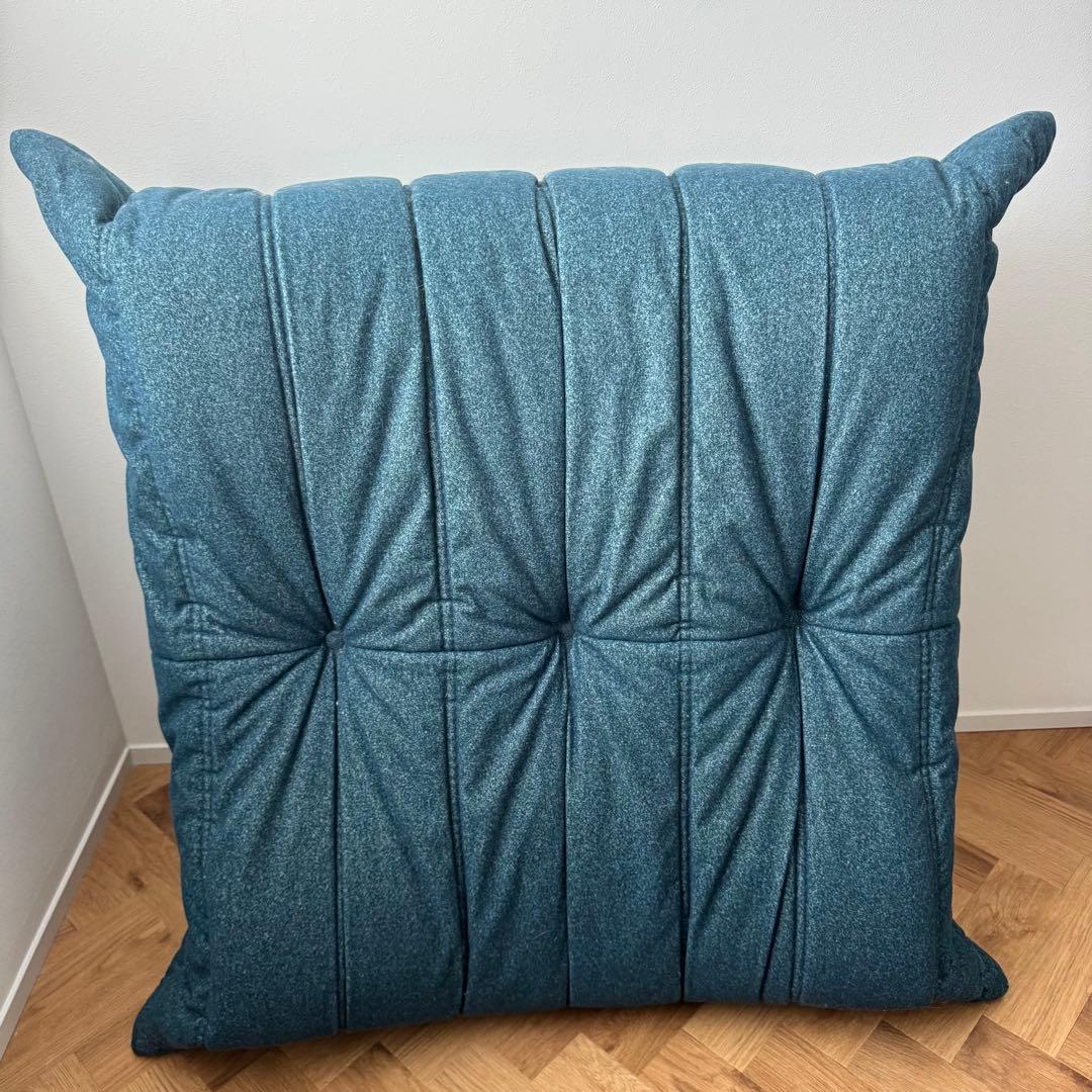 【正規品】ligne roset ロゼトーゴ パフ オットマン単品 ダークブルー