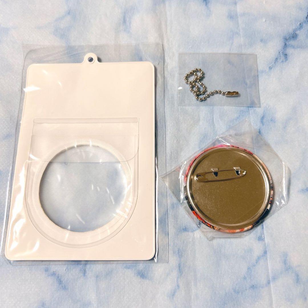 ワンピース　缶バッジ＆特製ホルダーコレクション　ゾロ　サンジ