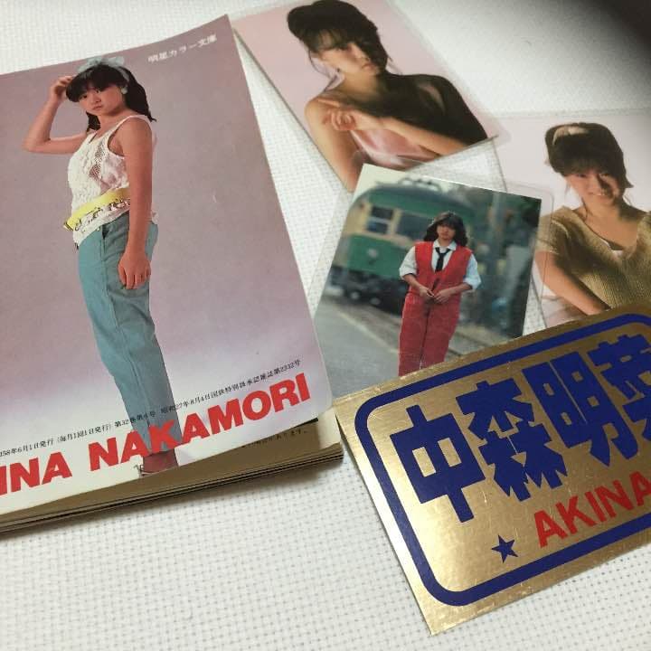 中森明菜 メヌエットとブロマイド