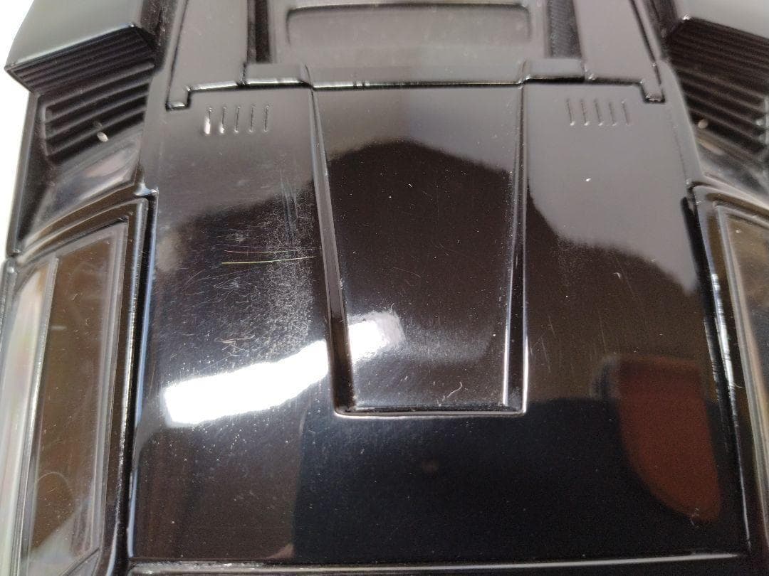 19　京商　1/18　ランボルギーニ　カウンタック　LP400　黒　ブラック