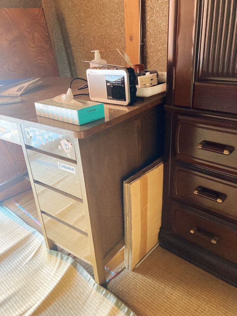 レトロ 勉強机 テーブル インテリア