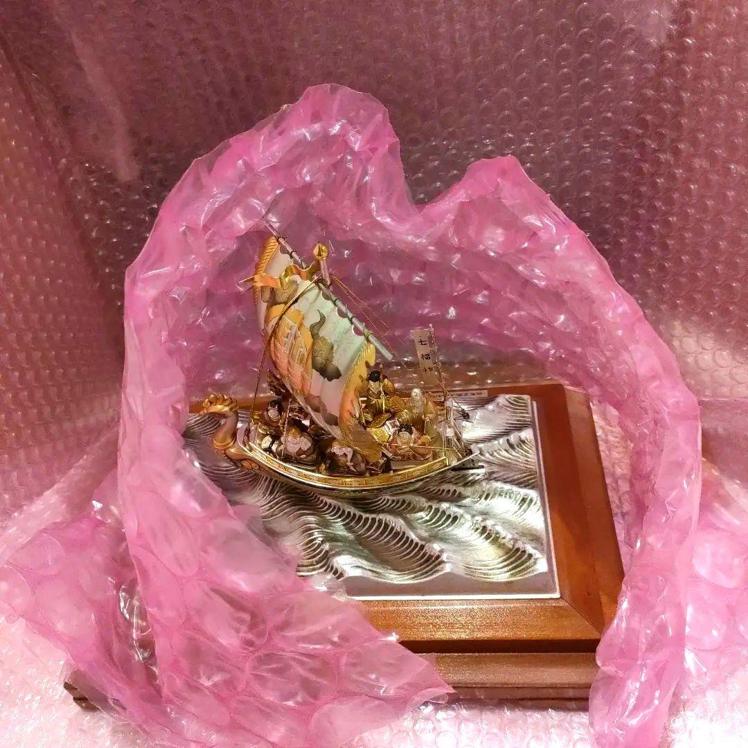 銀製 宝船 4号(七福神) 武比古 - メルカリ