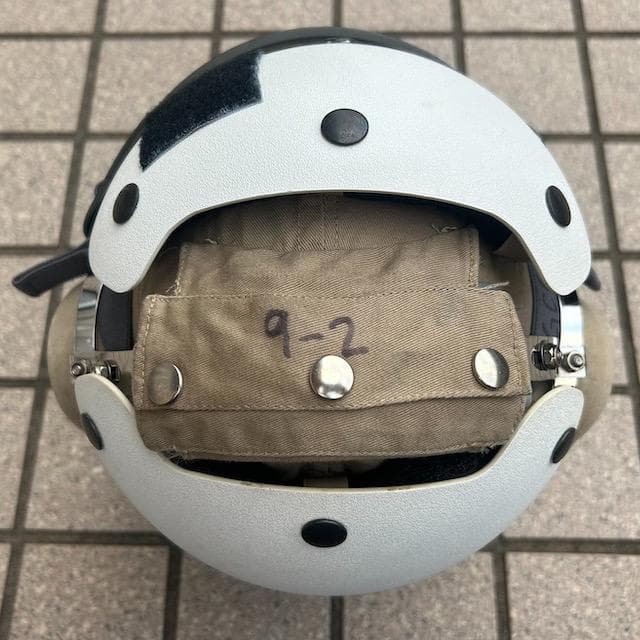 米軍 デッキクルーヘルメット FLIGHT DECK 白 ミリタリー