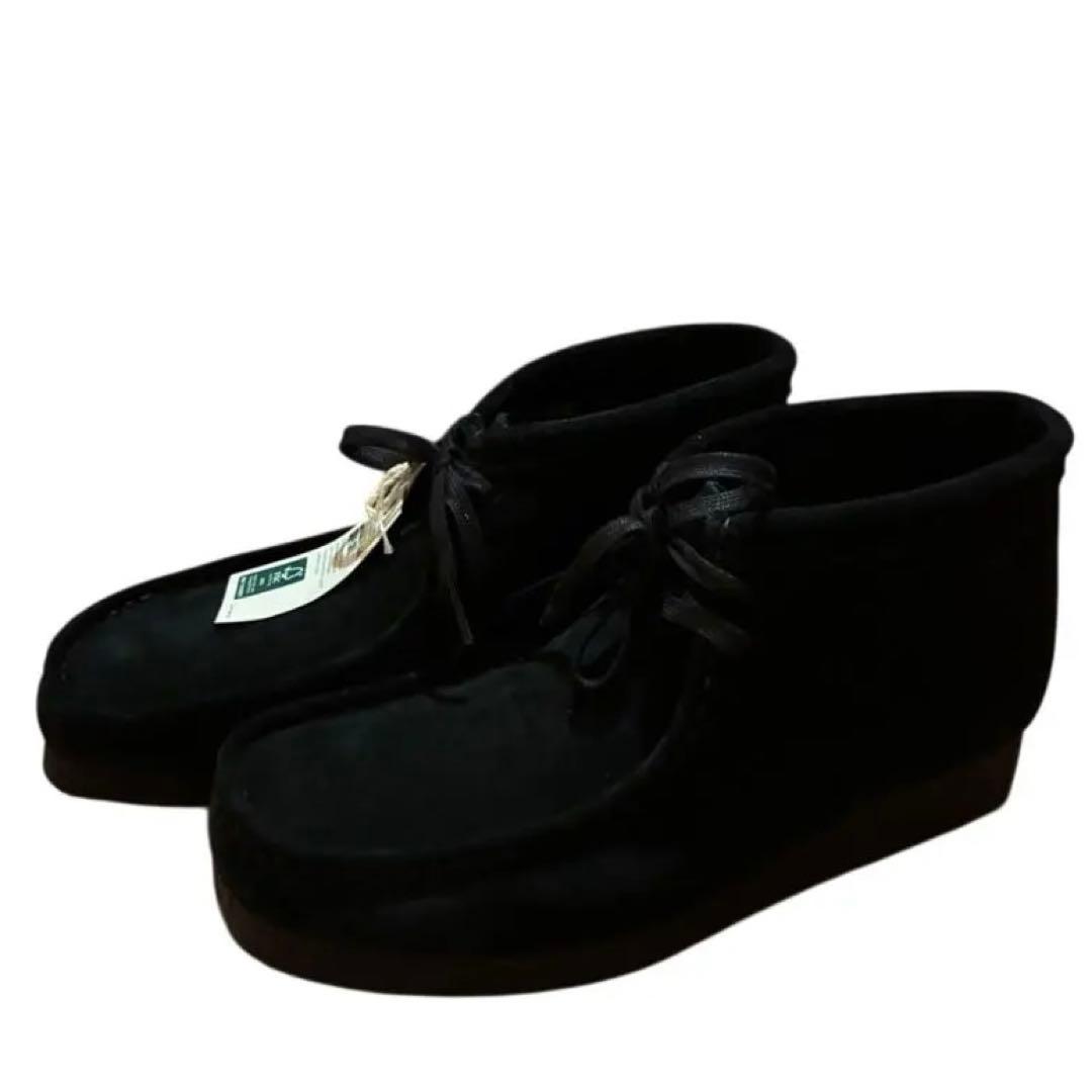 【新品未使用】Clarks Wallabee BT ブラック UK8