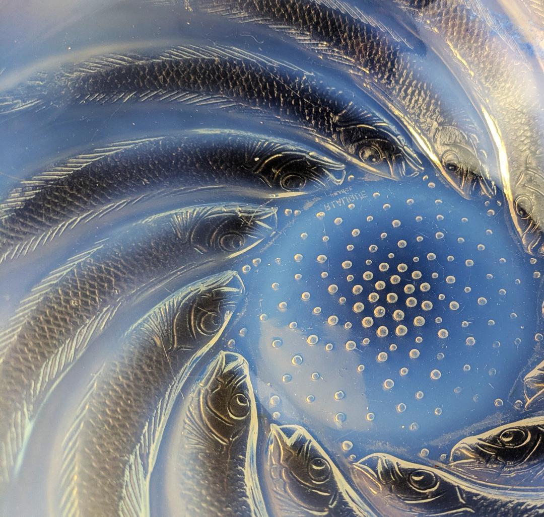 マッチーさま 深淵なるオパルセント ラリック本人作品 ポワソン 大鉢