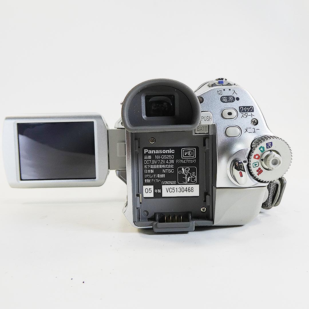 動作良好 パナソニック NV-GS250 MiniDVビデオDVDダビングに最適