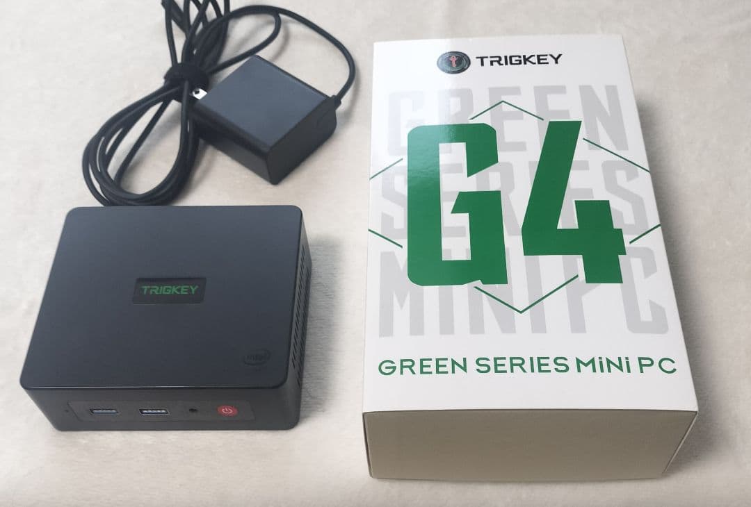 ミニPC TRIGKEY G4 Green Series N100 TRIGKEY Key-N100 Intel Alder Lake N100 – Trigkey